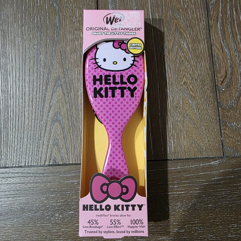 Wet Original Detangler Brush, Limited Edition Hello Kitty, NIB